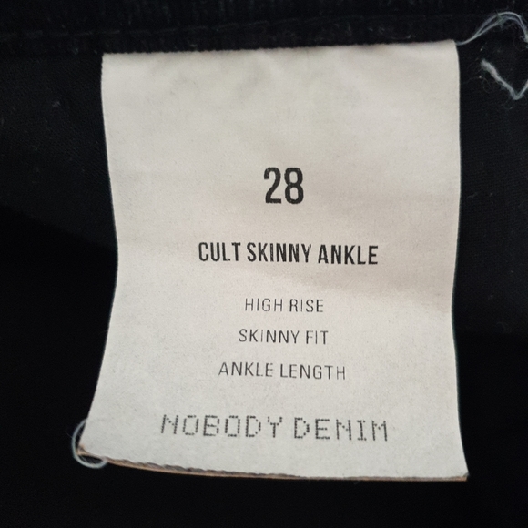 Nobody Denim Cult jeans size 10 - Picture 5 of 5